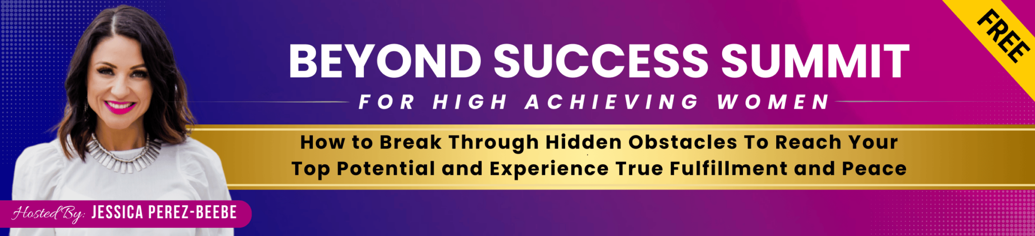 Beyond Success Summit Banner